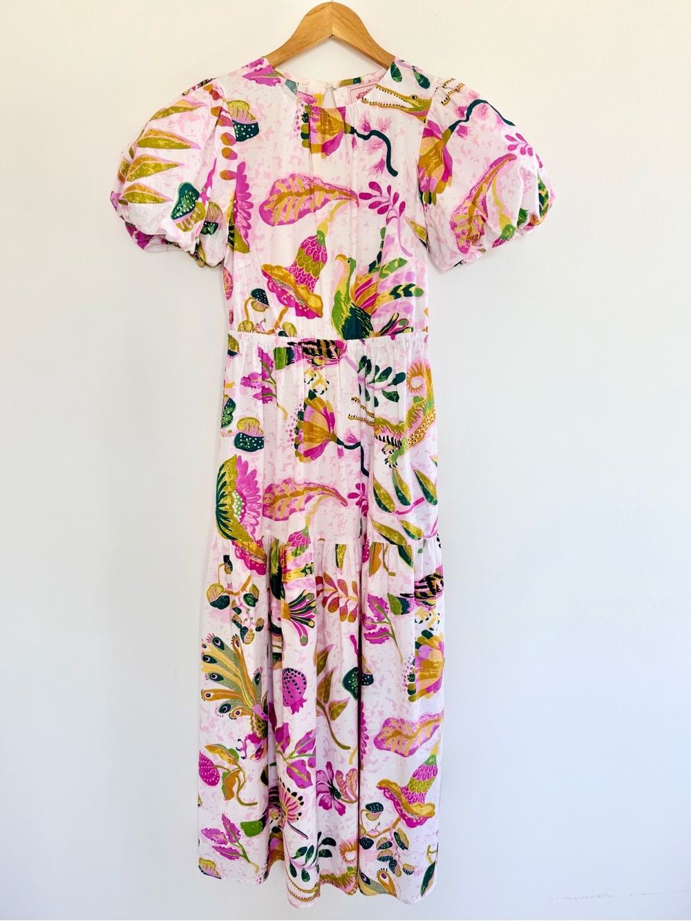 Banjanan Harriet Dress Muse Spring Peacock Crocodile S $431